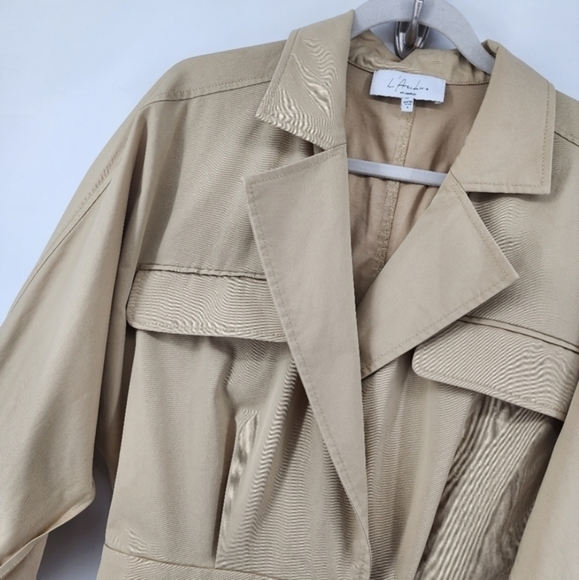 L'Academie Revolve Piper Jumpsuit in Khaki Size Small - Picture 5 of 16